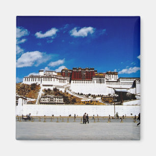 Asia, Tibet, Lhasa, Potala Palace. UNECSO Magnet