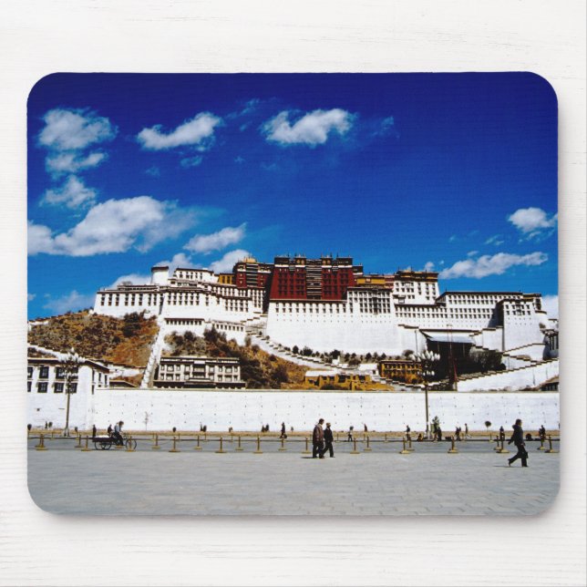 Asia, Tibet, Lhasa, Potala Palace. UNECSO Mouse Pad (Front)