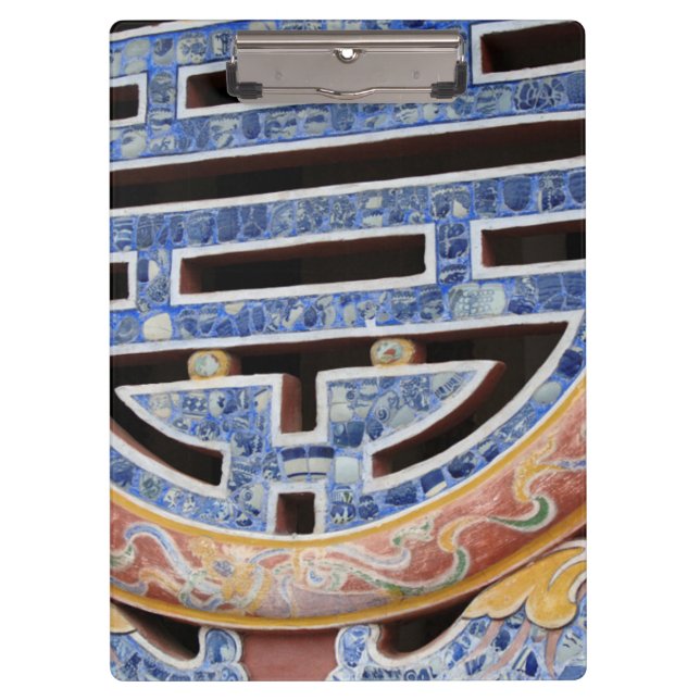 Asia, Vietnam. Decorated window Clipboard (Front)
