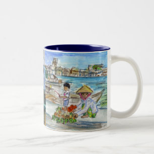 Asia Water Market Mug