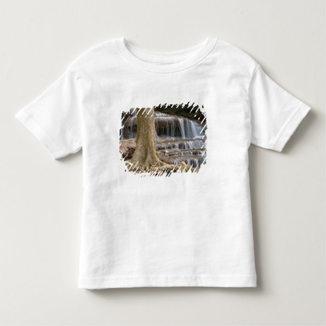 Asia, Waterfall on the border between Thailand Toddler T-Shirt (Front)