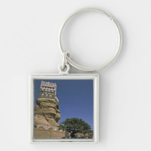 Asia, Yemen, Wadi Dhar. Rock Palace, or Dar Al Key Ring
