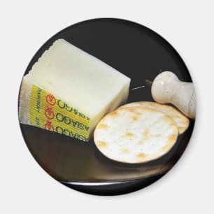 Asiago Pressato Cheese Magnet