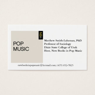 phd business card template