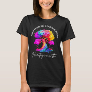 Asian American Pacific Islander Heritage Colourful T-Shirt