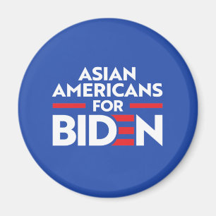 ASIAN AMERICANS FOR JOE BIDEN MAGNET