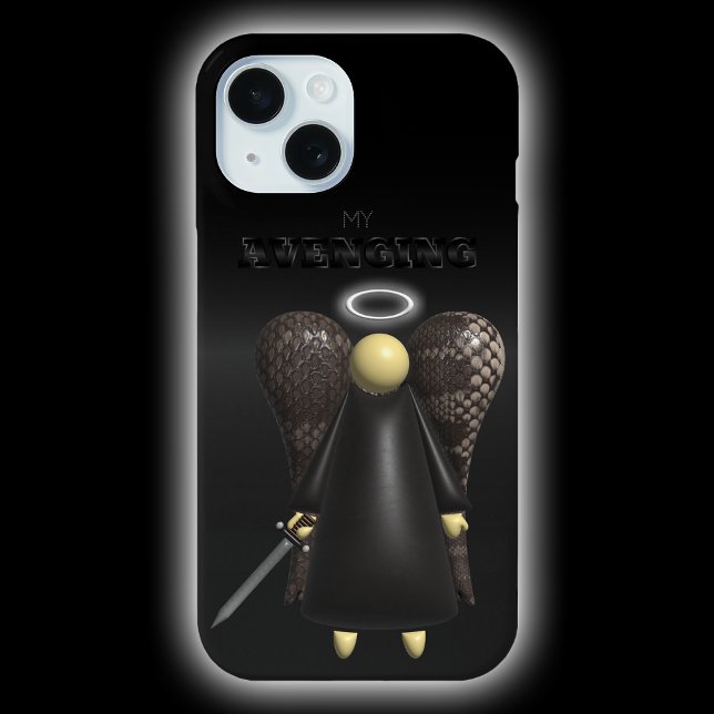 Asian Angel, Avenging Angel  Case-Mate iPhone Case (Asian Avenging Angel)