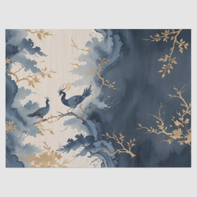 Asian Art Print  Tissue Paper (Front)