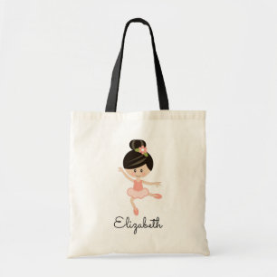 Asian Ballerina Ballet Tote Bag