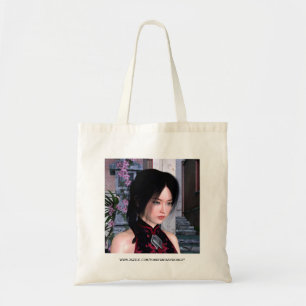 Asian Beauty Tote Bag