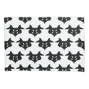 Asian Butterfly Japanese Kamon Design Pillow Case