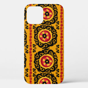Asian Carpet Suzanne: Traditional Embroidery iPhone 12 Case