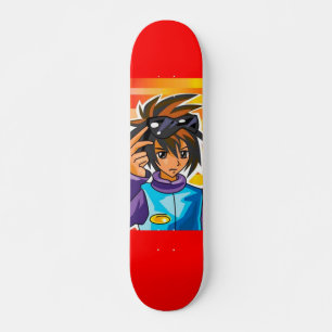 Asian Cartoon-Art Skateboard