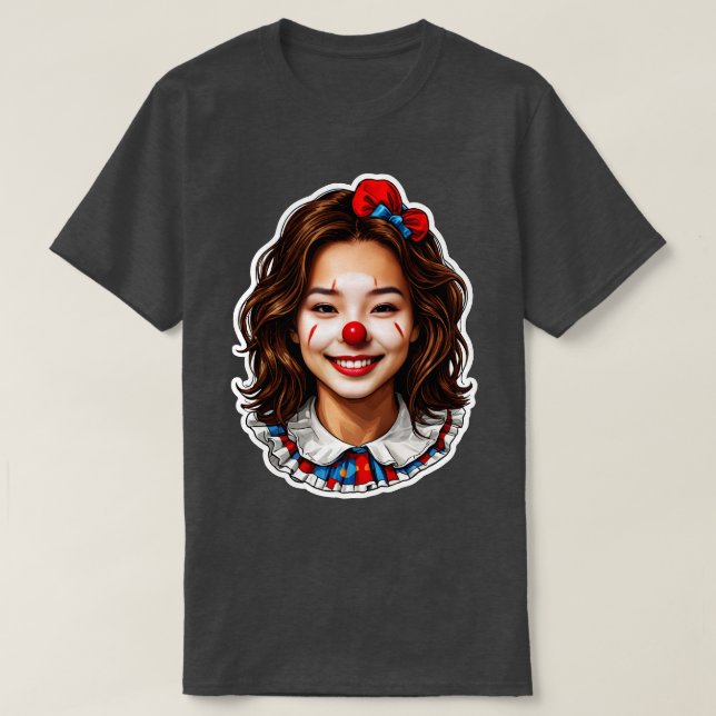 Asian Clown TShirt (Design Front)