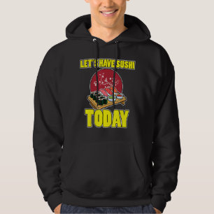 Asian diner food sushi sushiman sashimi Japan Rice Hoodie