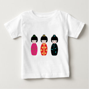 Asian Dolls Baby T-Shirt