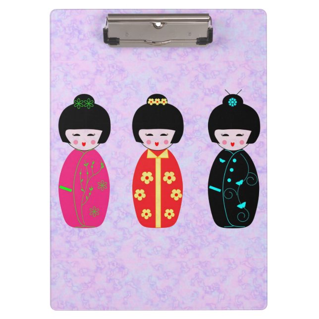 Asian Dolls Clipboard (Front)