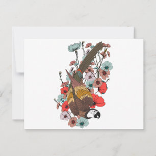 Asian Dragon Logo Postcard