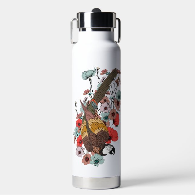Asian Dragon Logo Water Bottle (Front)
