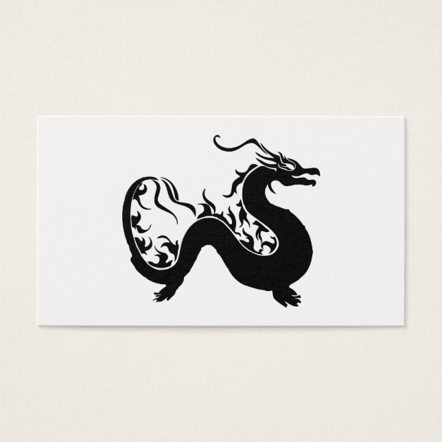 Asian Dragon Silhouette (Front)