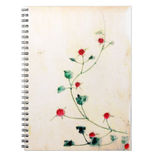 Asian Flower Notebook
