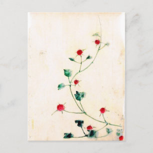 Asian Flower Postcard