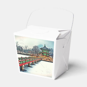 Asian Food style take out box
