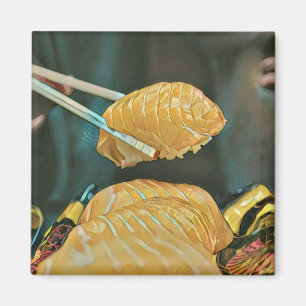 Asian food sushi lover magnet