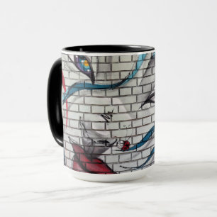 Asian Girl Graffiti  Mug