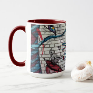 Asian Girl Graffiti  Mug
