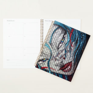 Asian Girl Graffiti Planner