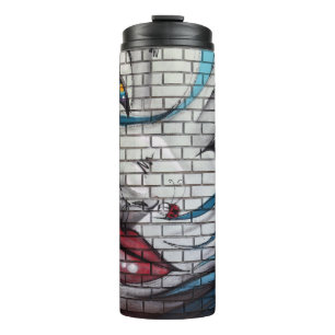 Asian Girl Graffiti Thermal Tumbler