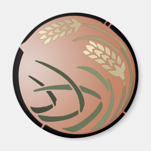 Asian inspiration magnet