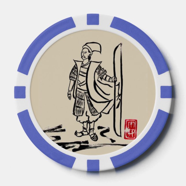 Asian Inspired Playing Token (Front)