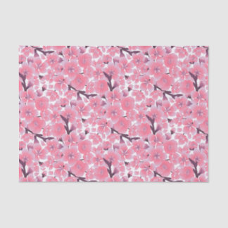 Asian Japanese Cherry Blossom Tissue Paper