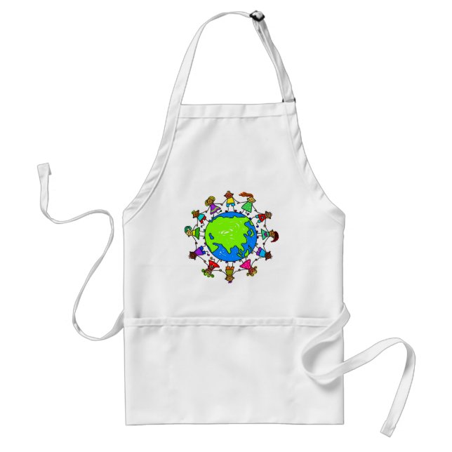 Asian Kids Standard Apron (Front)