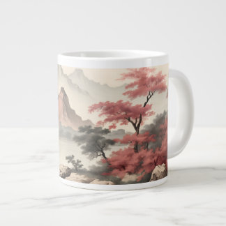 Asian Landscape Beauty Large Coffee Mug
