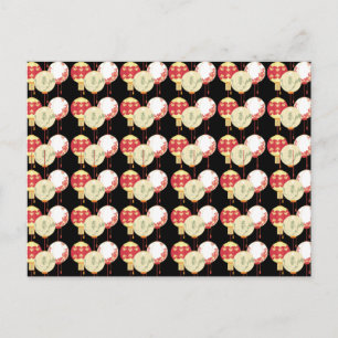 Asian Lanterns Postcard