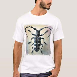Asian longhorned beetle 151024IREF234 - Watercolor T-Shirt