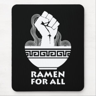 Asian Noodle Soup For All Ramen Lovers Mouse Pad