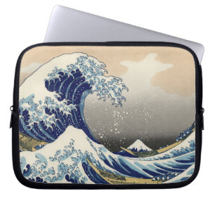 Asian Ocean Great Wave off Kanagawa Laptop Sleeve