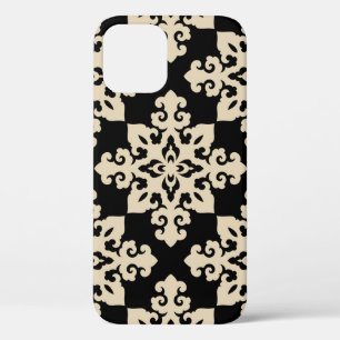 Asian Ornamental Motive Geometric Pattern iPhone 12 Case
