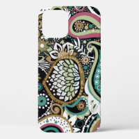 Asian paisley: modern seamless design.