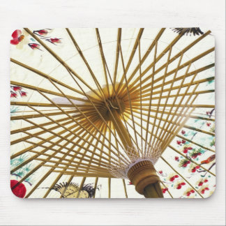 asian paper umbrella mouse pad