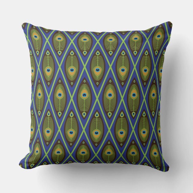 Asian pattern cushion (Front)