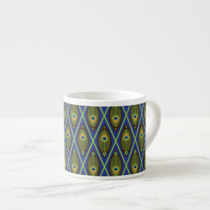 Asian pattern espresso cup