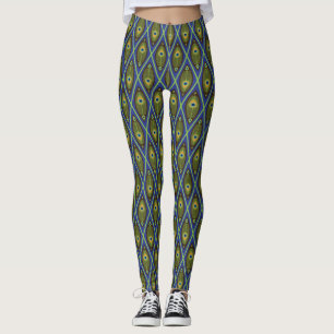 Asian pattern leggings