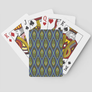 Asian pattern playing cards