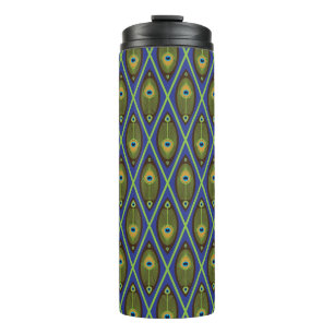 Asian pattern thermal tumbler