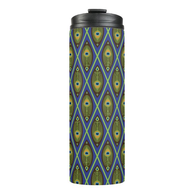 Asian pattern thermal tumbler (Front)